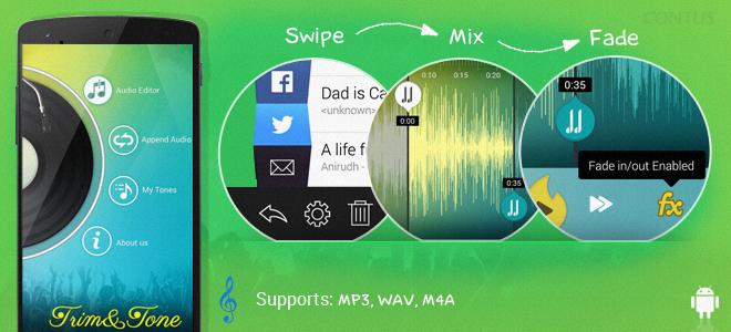 Trim & Tone - The Ringtone Maker android application development