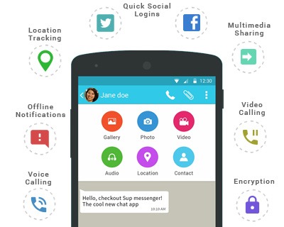 enterprise messaging app