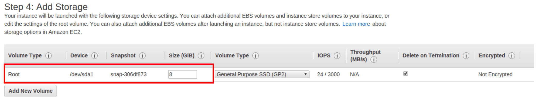 Amazon instance root_1