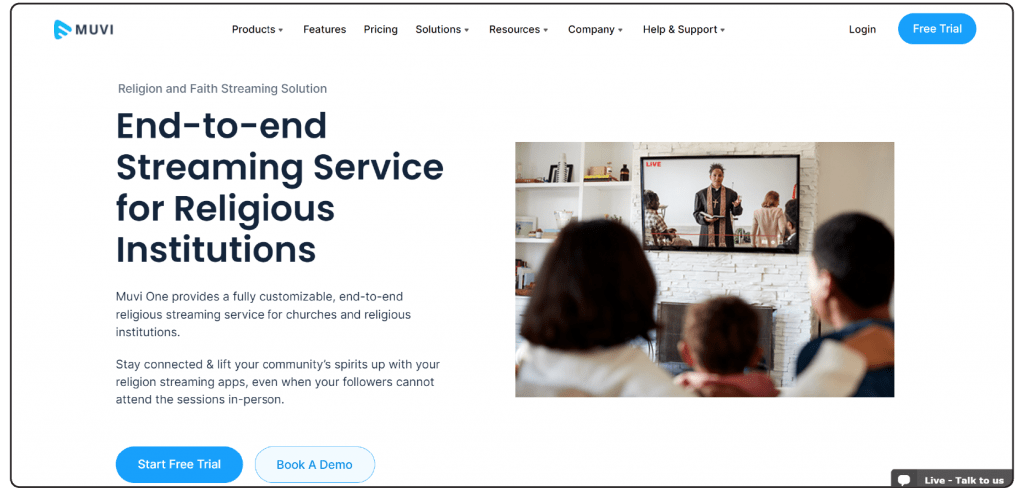 religious streaming solution