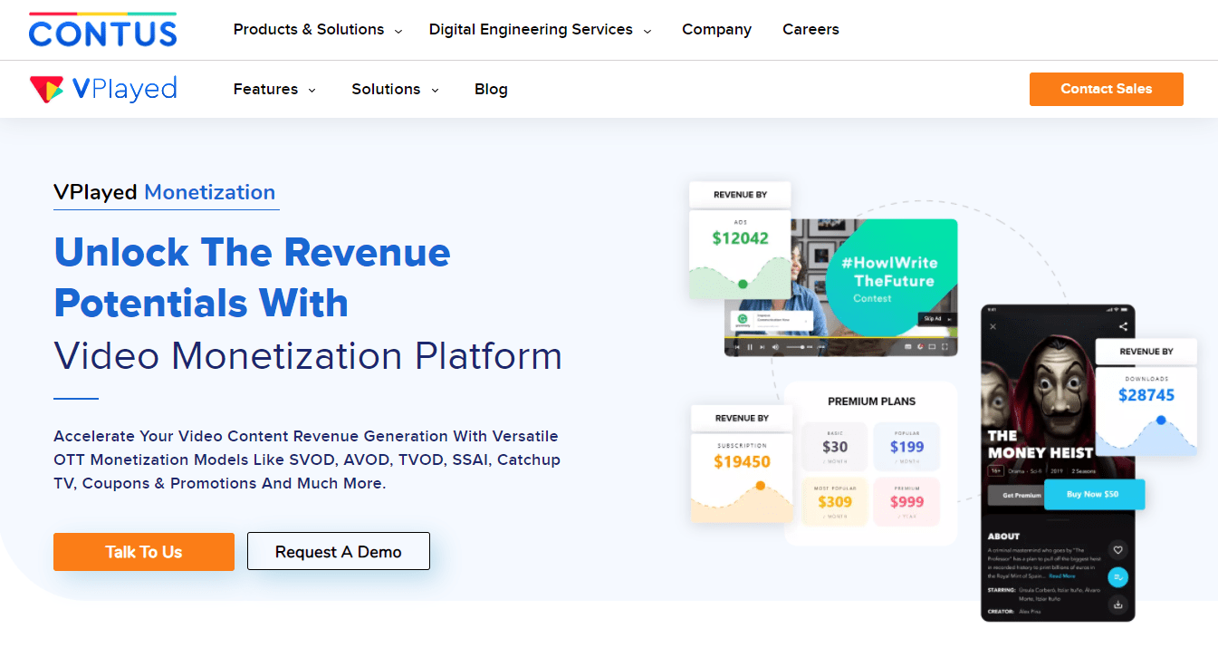 Vplayed video monetization platform