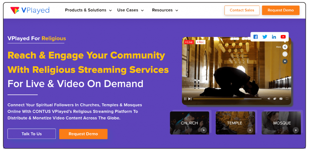 religious streaming service