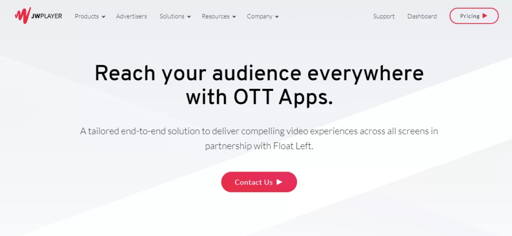JW player ott platform provider